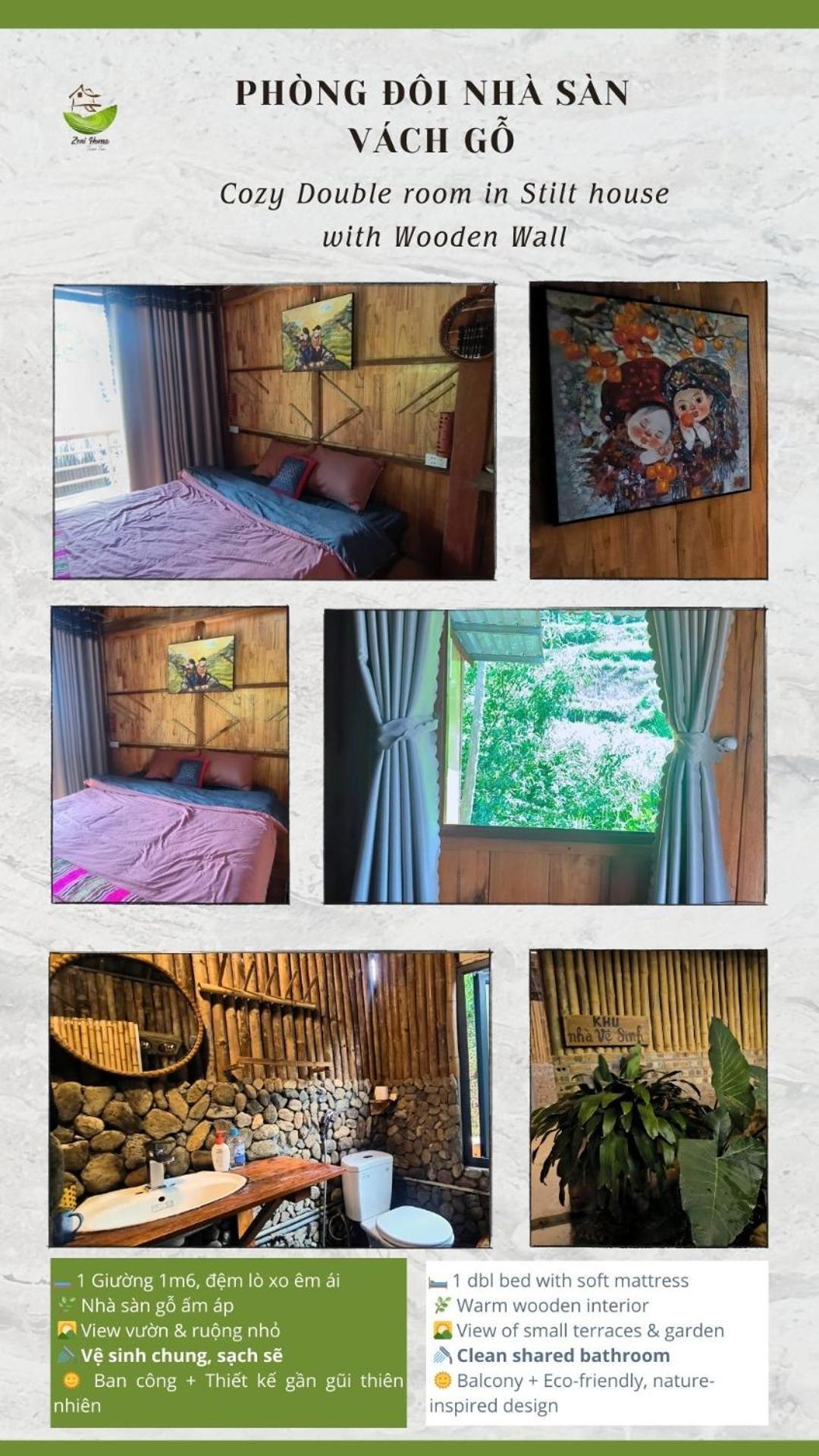 Zoni Home Tram Tau Cham Ta Lao 外观 照片